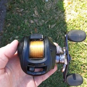 Quantum SL101HPT Smoke Bait caster Fishing Reel